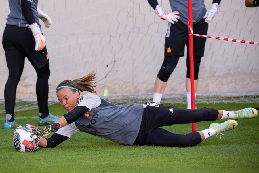 Ohrstrom durante un allenamento