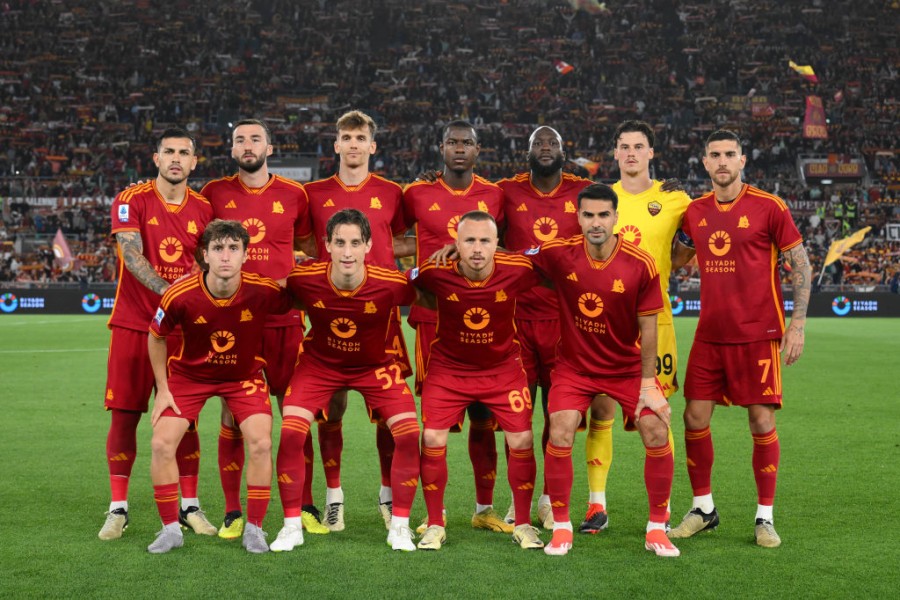 La Roma prima di una partita