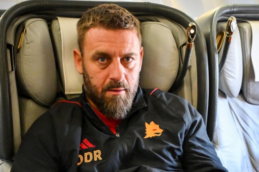 Daniele De Rossi in volo verso Perth