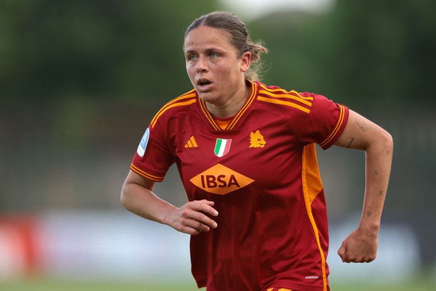 Feiersinger in campo con la Roma