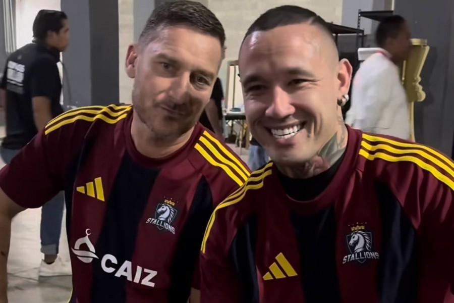 Totti e Nainggolan