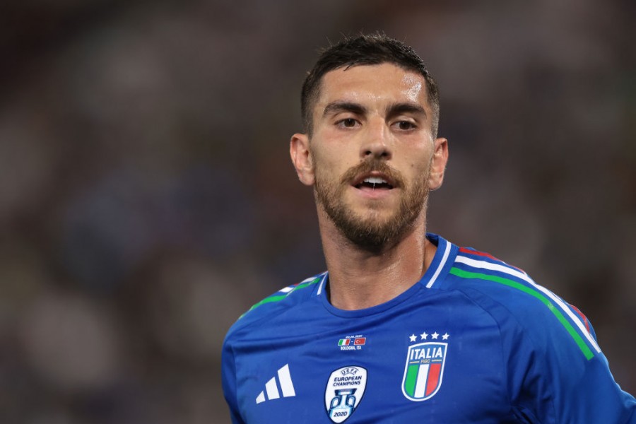 Lorenzo Pellegrini con la maglia della Nazionale