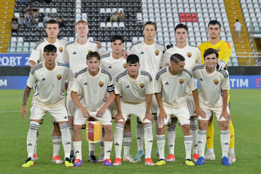 La Roma Under 18 in campo