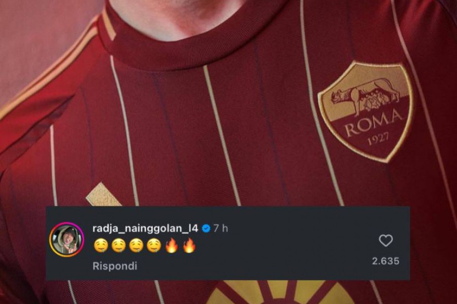 Il commento di Nainggolan sulla maglia della Roma