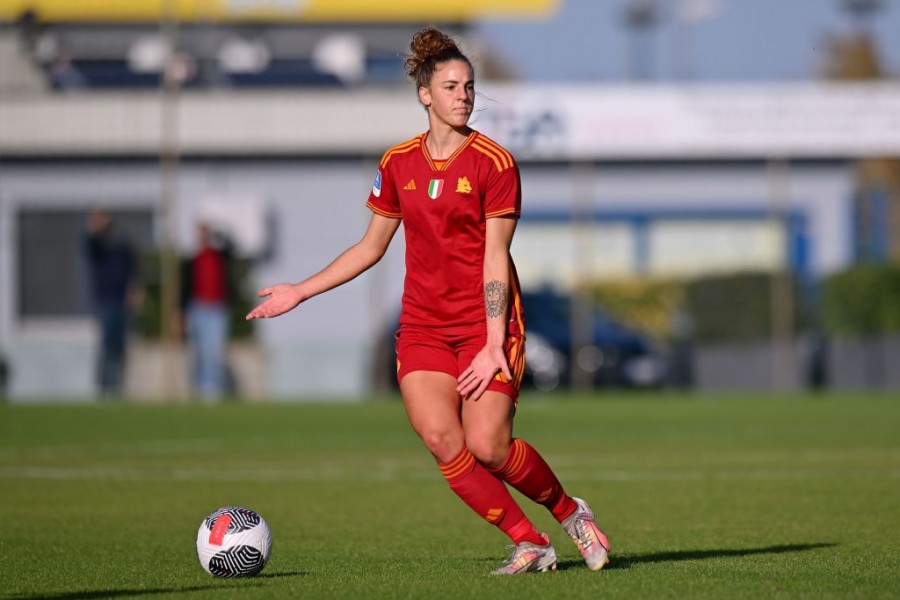 Tomaselli in campo con la Roma Femminile