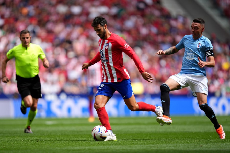 Hermoso in campo con l'Atletico Madrid