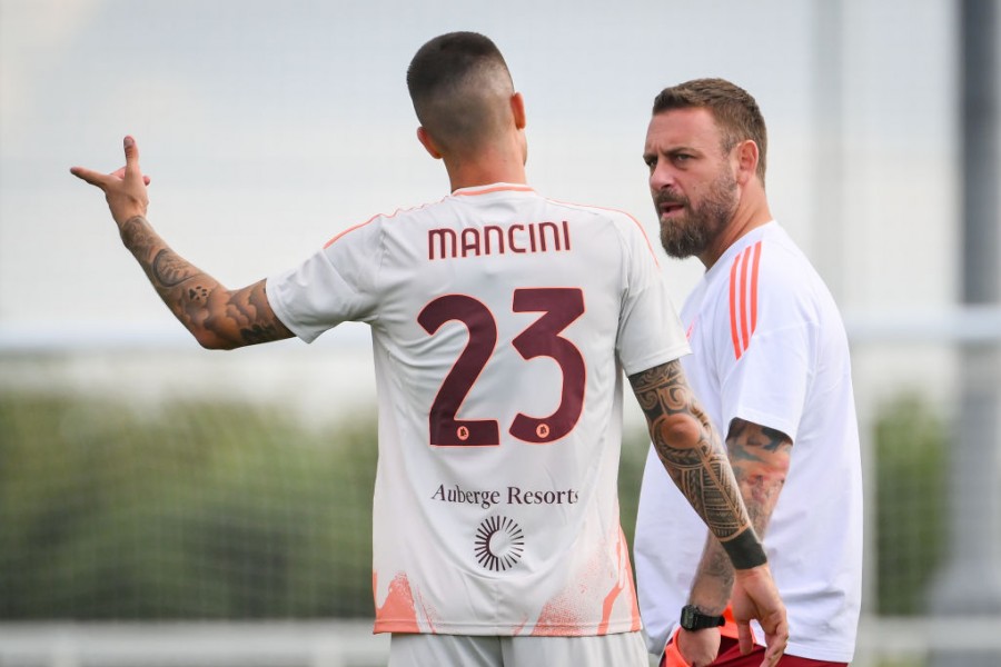 Gianluca Mancini e Daniele De Rossi