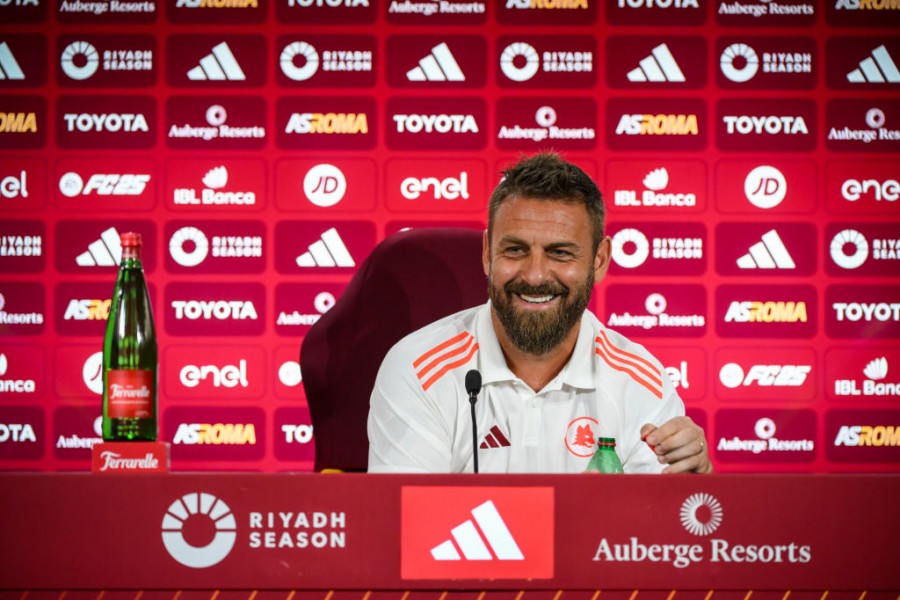 Daniele De Rossi in conferenza stampa