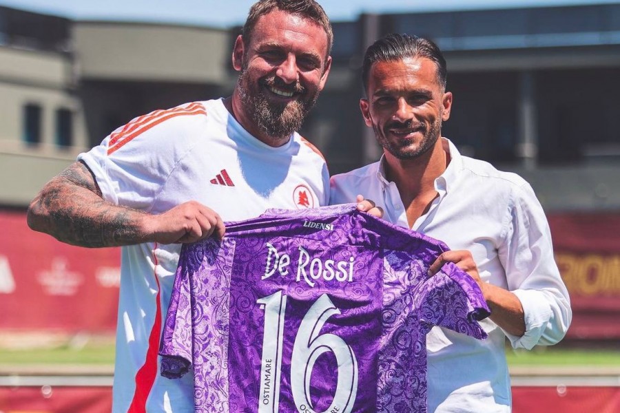 Daniele De Rossi con la maglia dell'Ostiamare