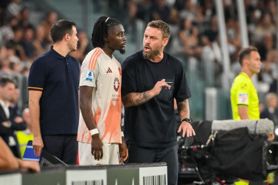 Koné e De Rossi durante Juventus-Roma