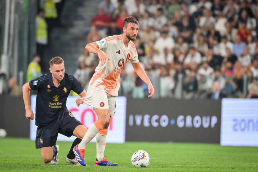 Cristante durante Juventus-Roma