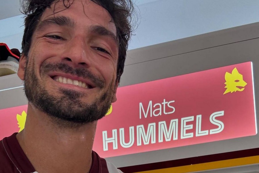 La foto pubblicata da Hummels