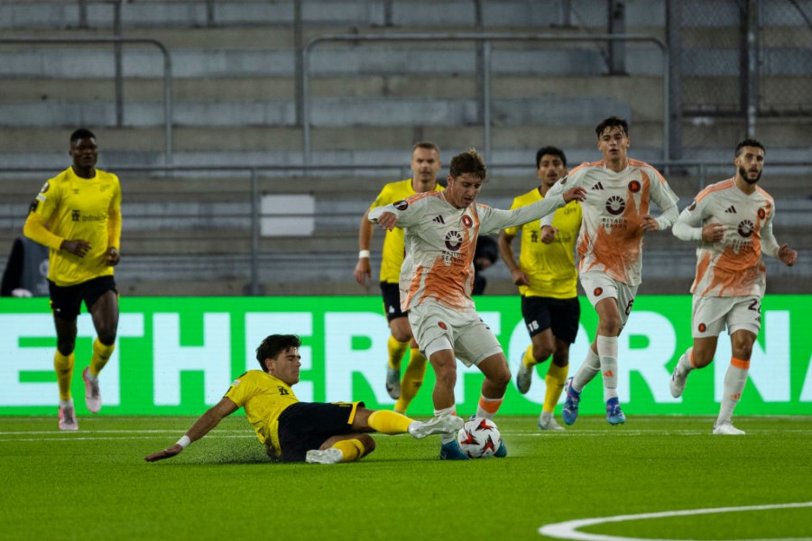 Tommaso Baldanzi in azione ieri alla Boras Arena