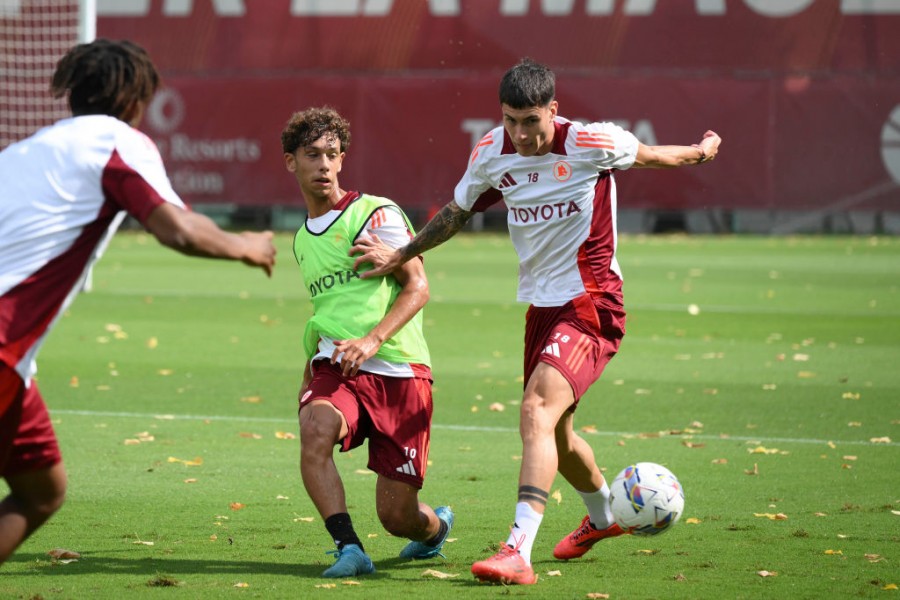 Graziani e Soulé a Trigoria