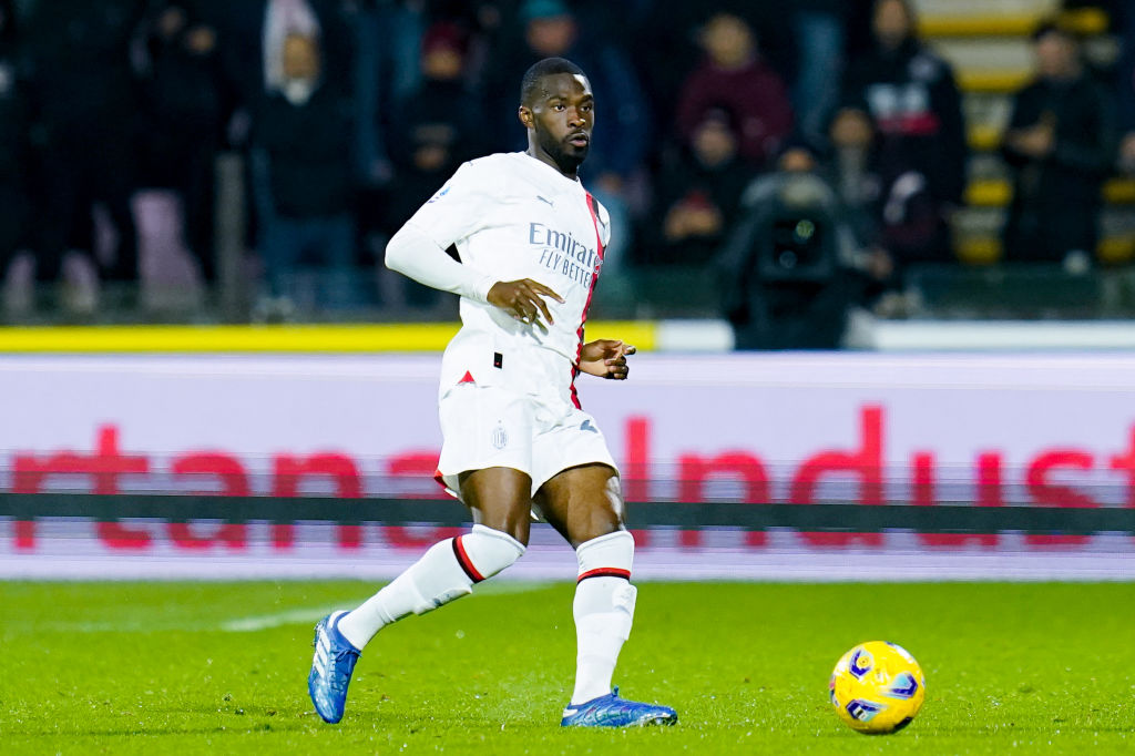 Tomori nella sfida contro la Salernitana 