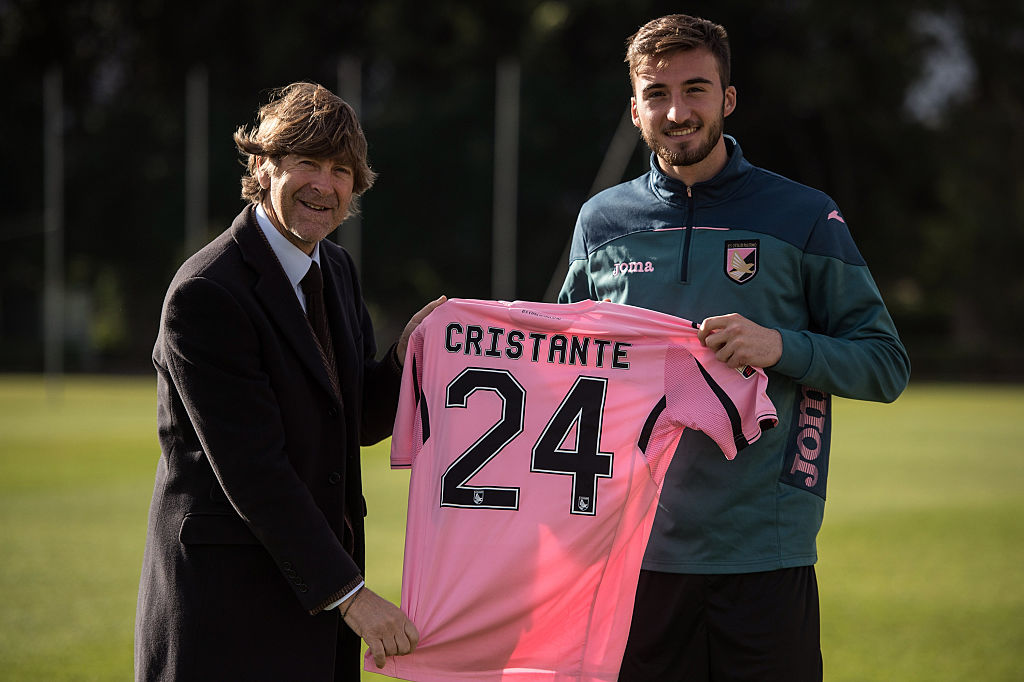 Manuel Gerolin presenta Cristante ai tempi del Palermo