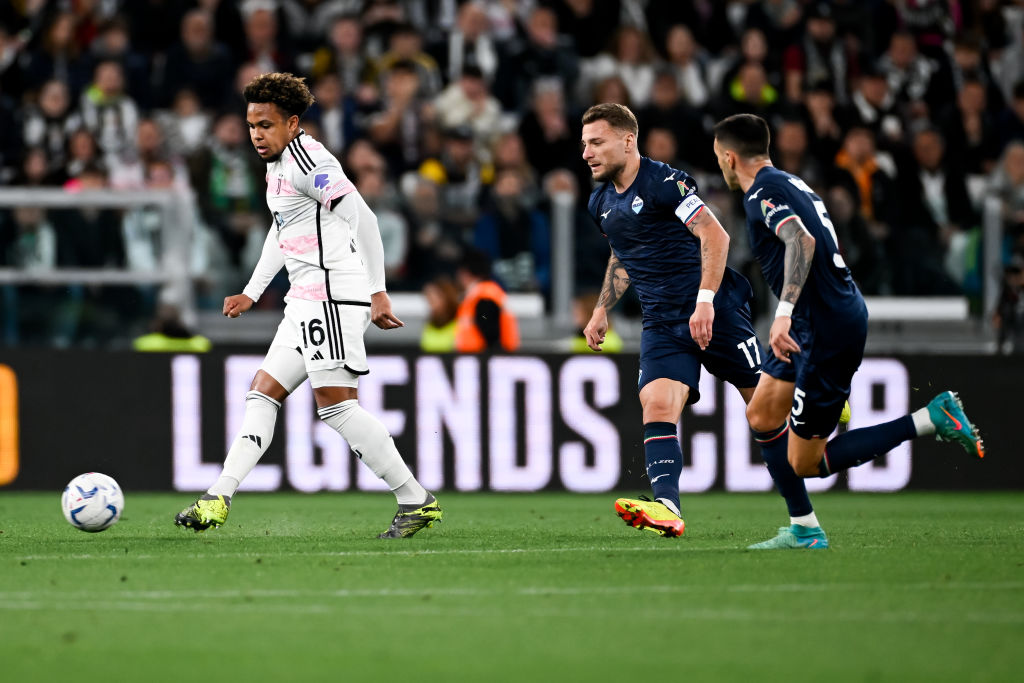 McKennie durante Juventus-Lazio