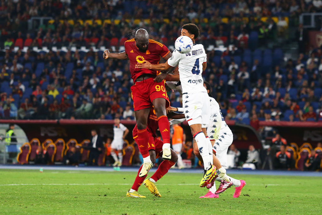 Il gol di Romelu Lukaku contro il Genoa