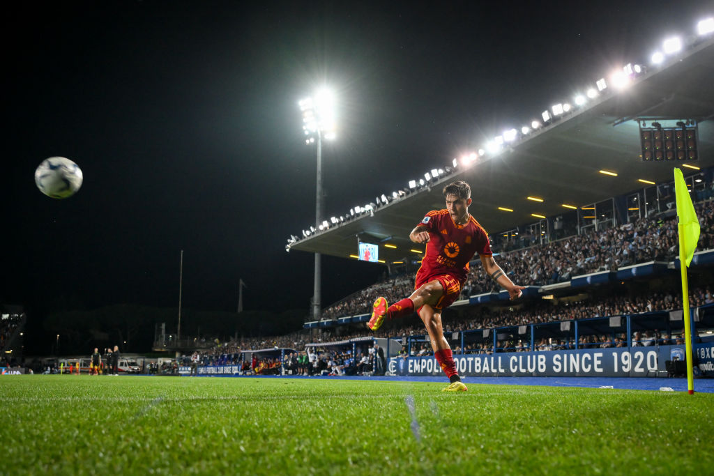 Dybala in campo contro l'Empoli