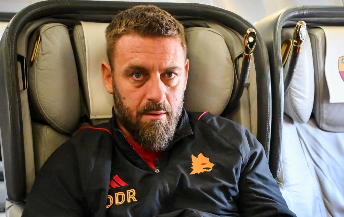 Daniele De Rossi in volo verso Perth