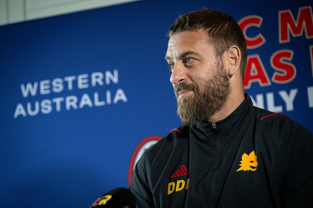 Daniele De Rossi durante la tournée australiana