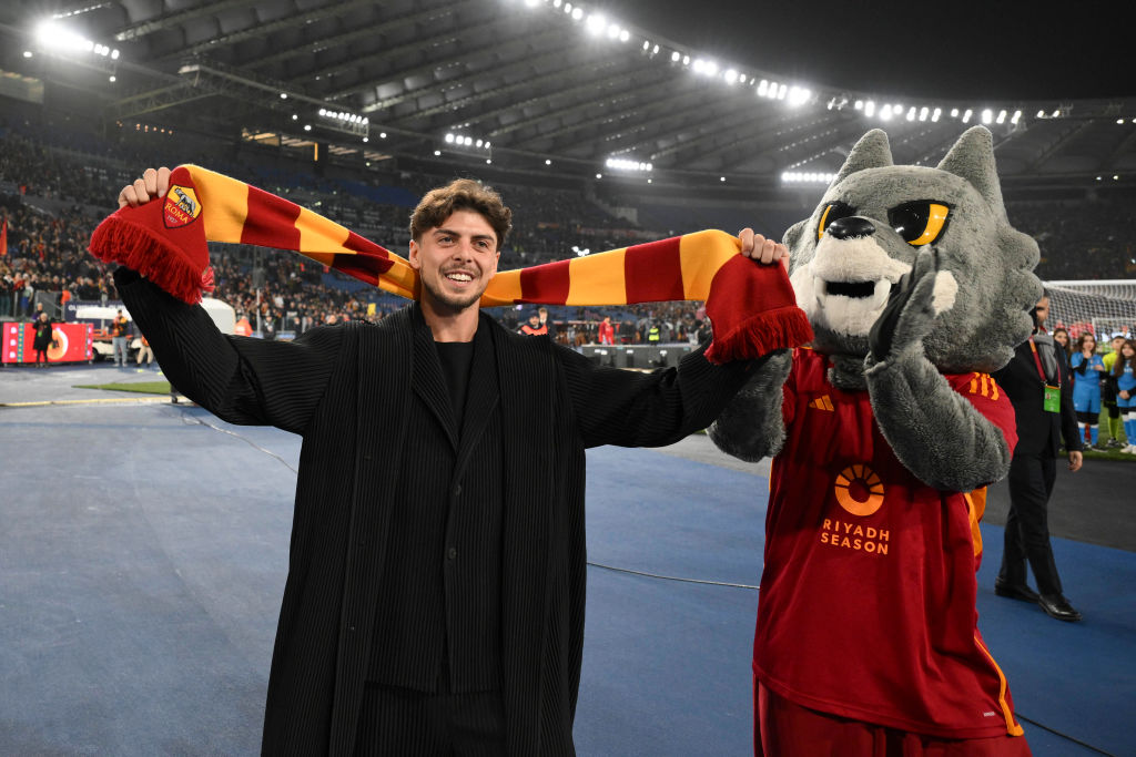 Di Giannantonio allo Stadio Olimpico