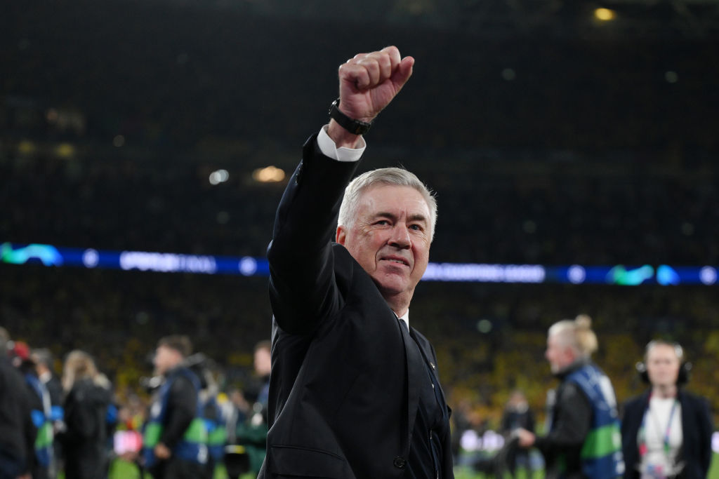 Carlo Ancelotti, allenatore del Real Madrid