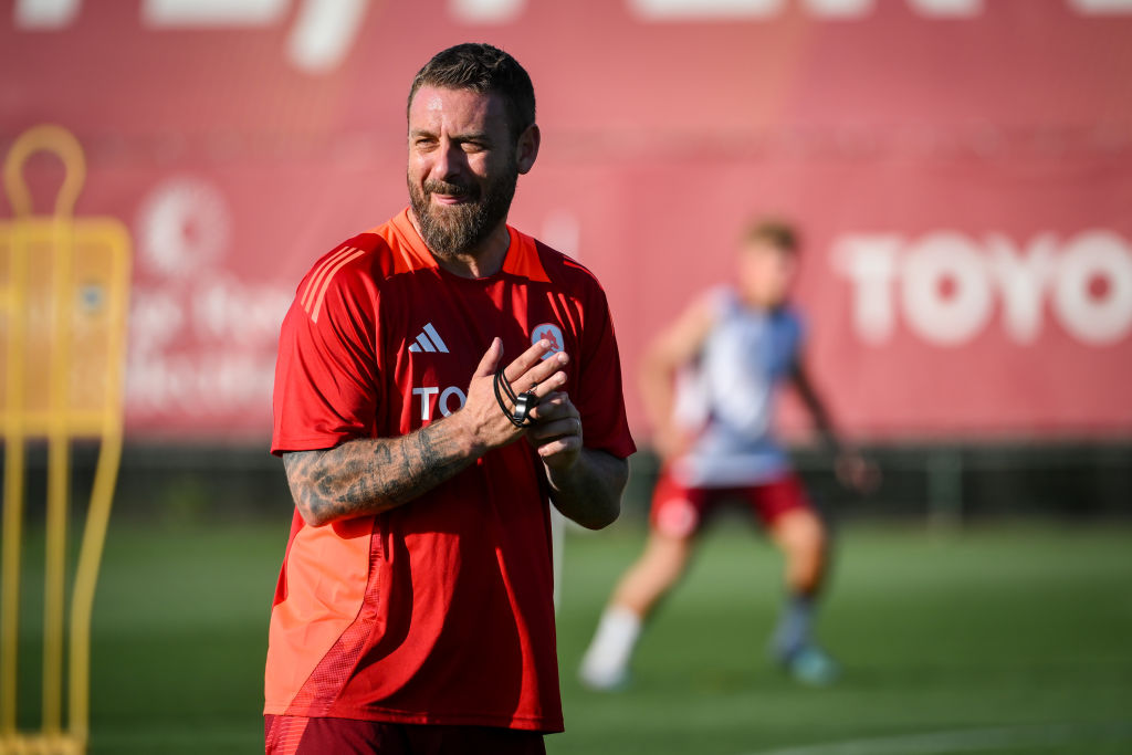 Daniele De Rossi a Trigoria 