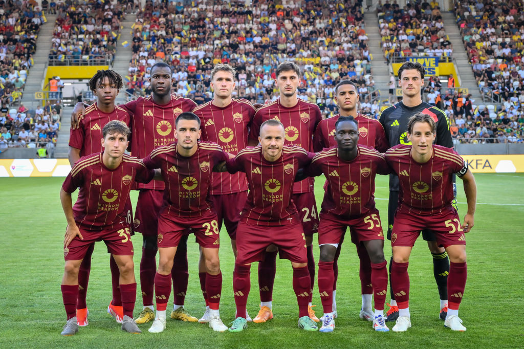 La formazione della Roma contro il Kosice