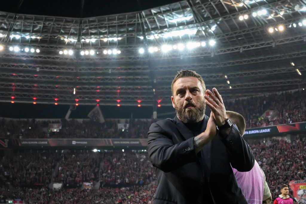 Daniele De Rossi nella semifinale di Europa League della scorsa stagione