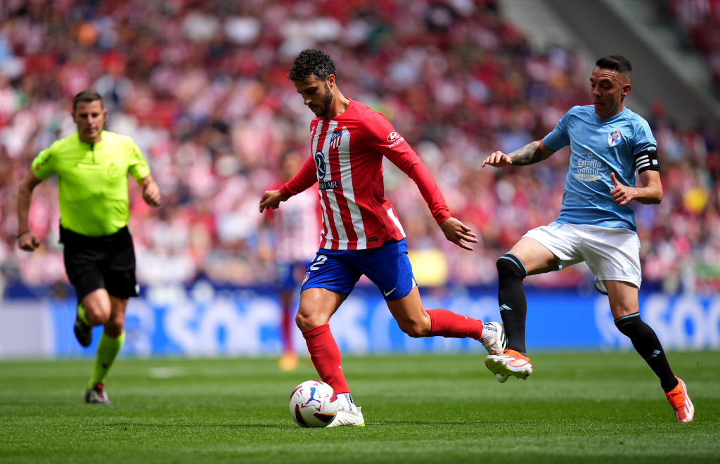 Hermoso in campo con l'Atletico Madrid