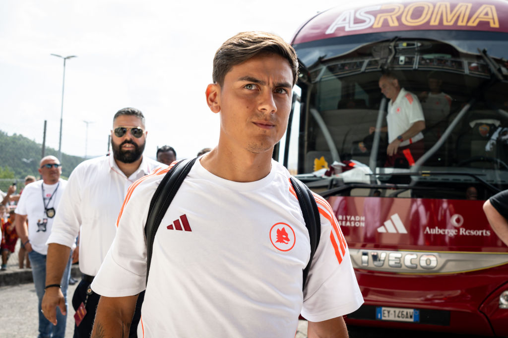 Dybala prima di Roma-Olympiacos