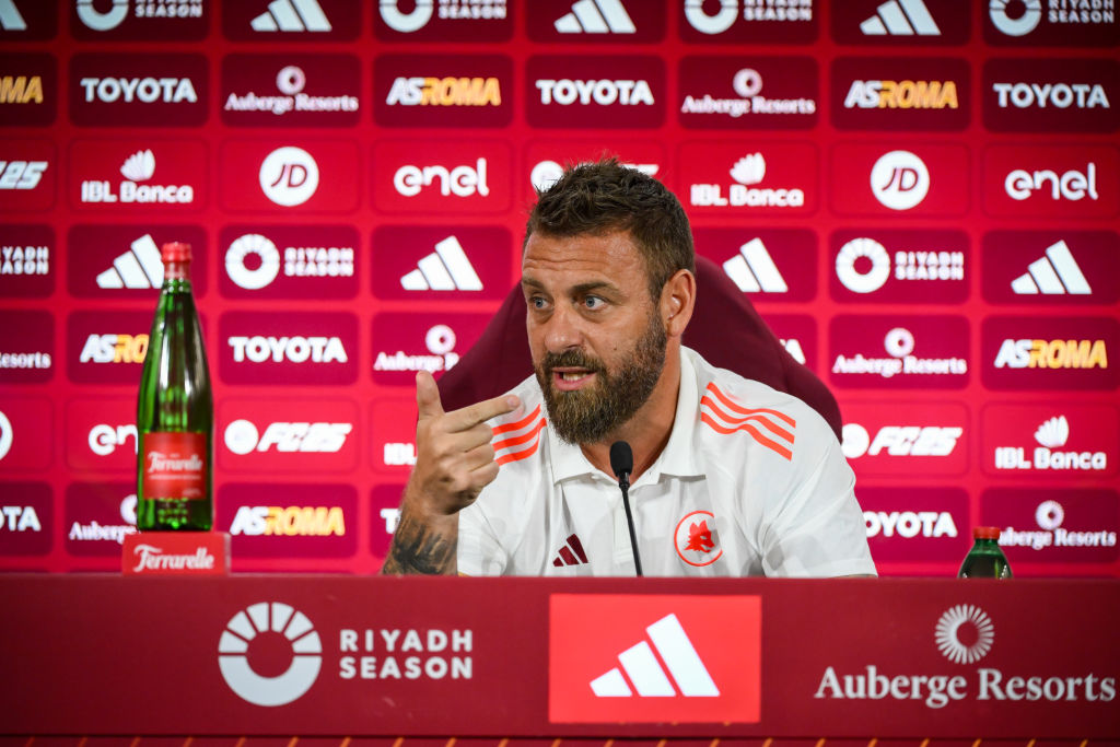 De Rossi in conferenza stampa