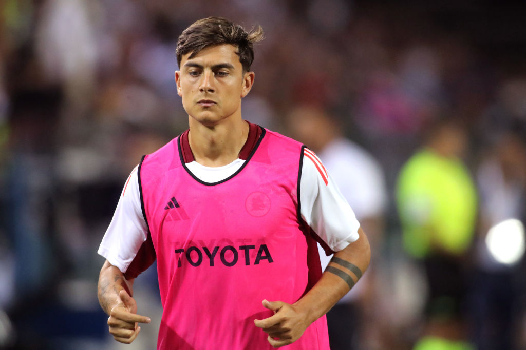 Dybala prima di Cagliari-Roma