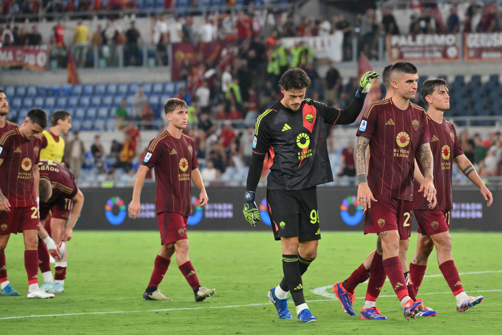 La squadra al termine di Roma-Empoli