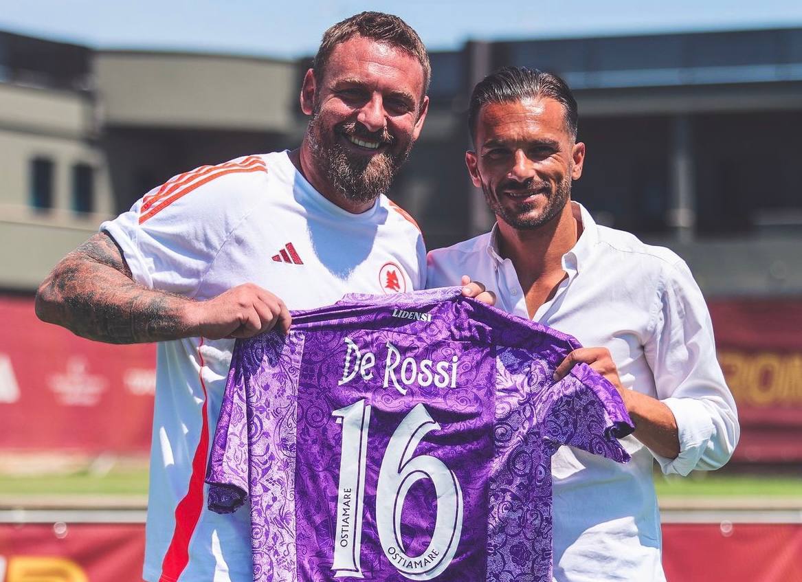 Daniele De Rossi con la maglia dell'Ostiamare