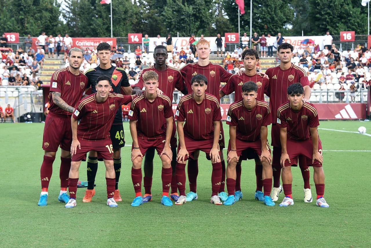 La Roma Primavera in campo nella prima giornata