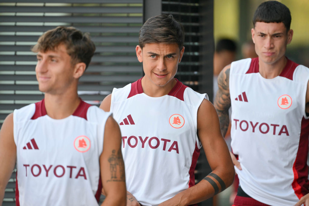 Baldanzi, Dybala e Soulé a Trigoria