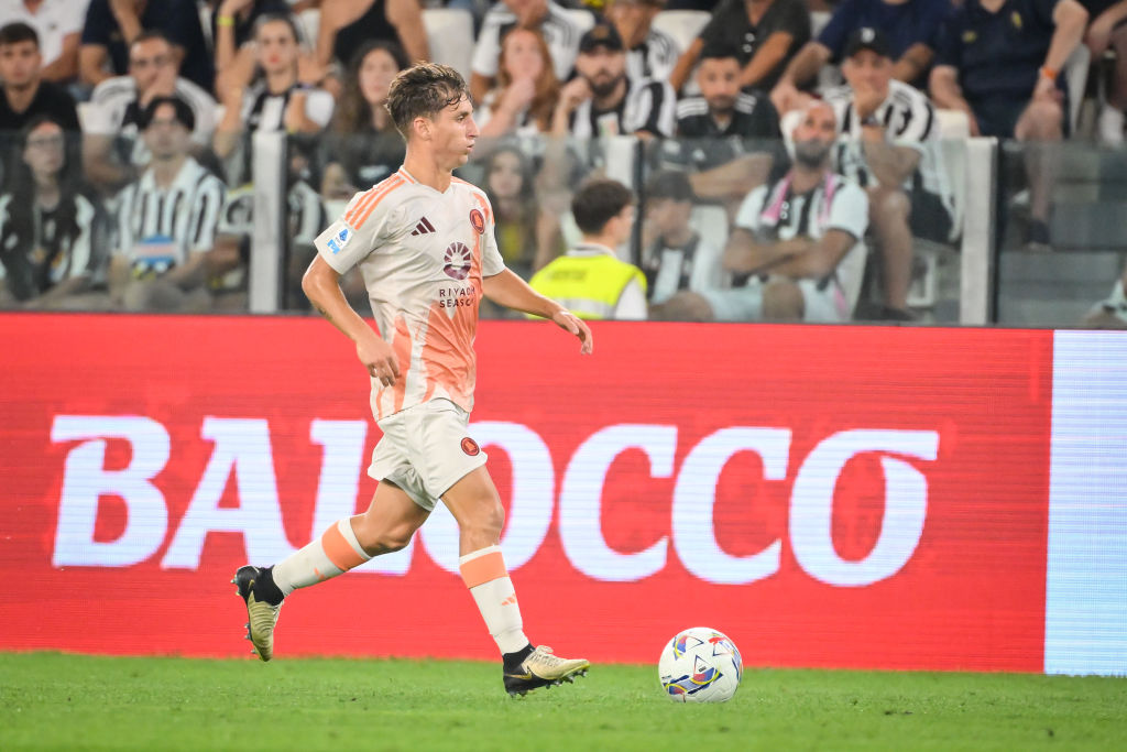 Tommaso Baldanzi in campo contro la Juventus