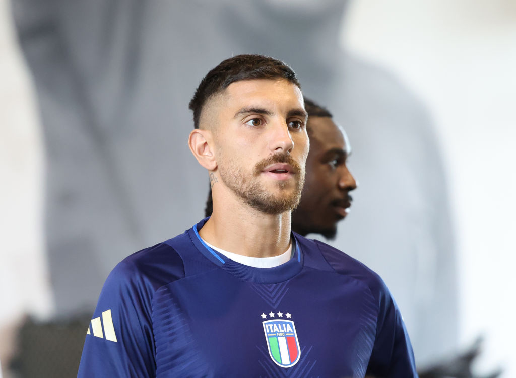 Lorenzo Pellegrini a Coverciano