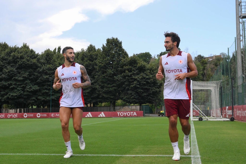 Hermoso e Hummels a Trigoria