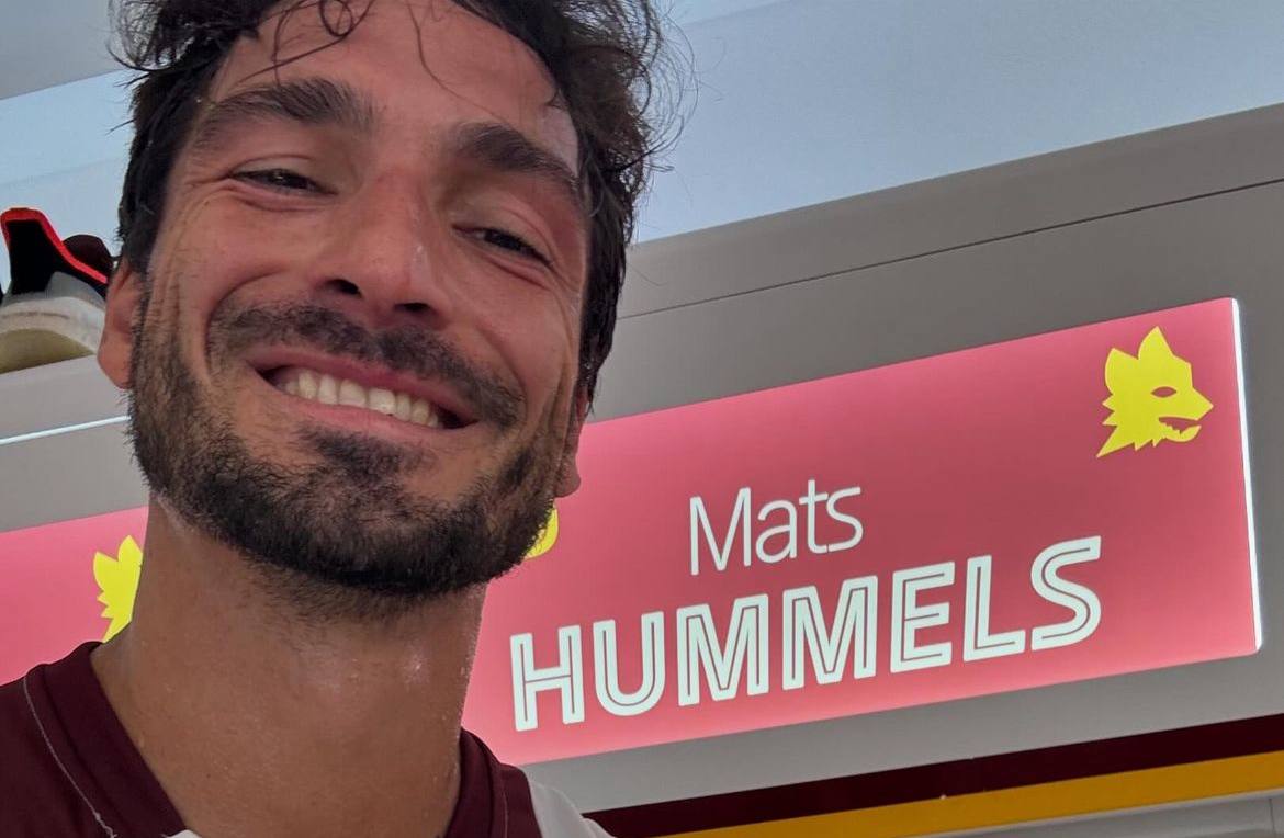 La foto pubblicata da Hummels