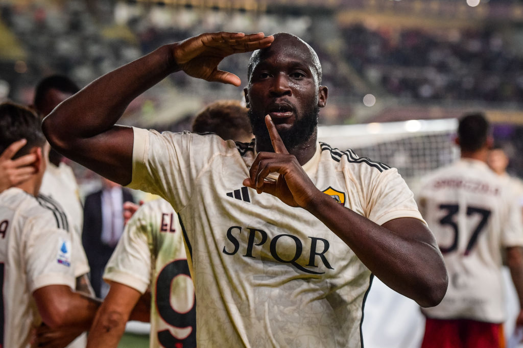 Lukaku esulta dopo il gol contro il Torino