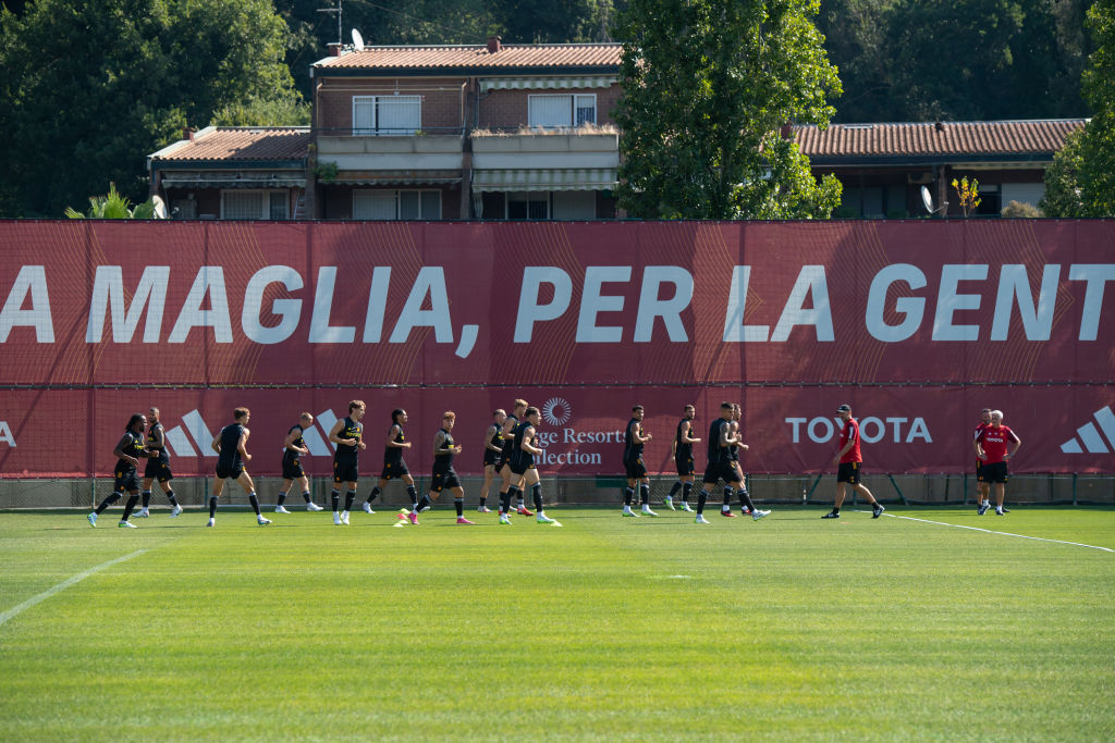 I calciatori in campo