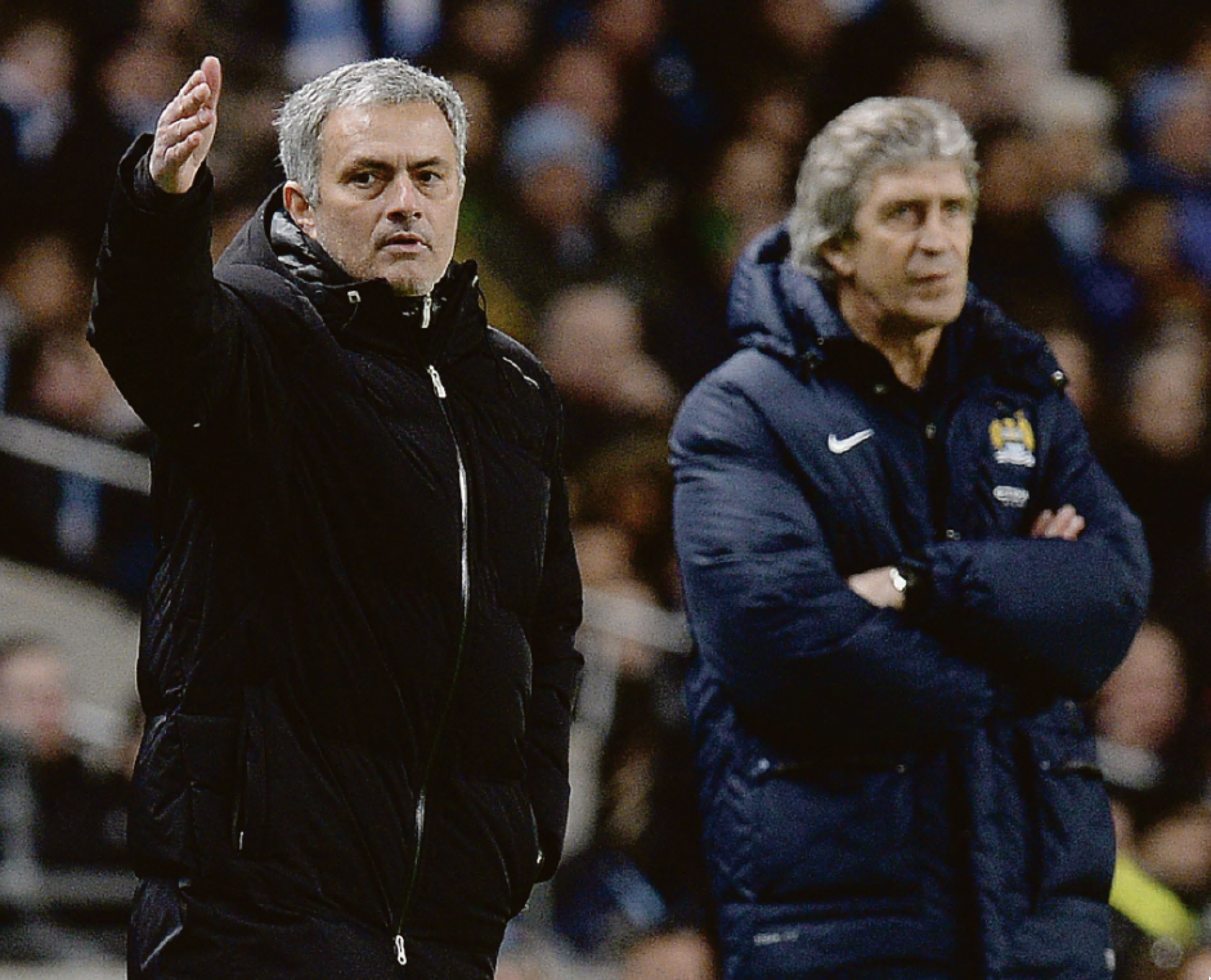 Mourinho e Pellegrini in Premier League 